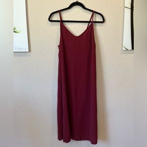 SeeYouMonday Dress, Maroon, Medium